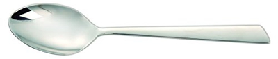 Cuchara de mesa Arcos Toscana 571000 monoblock de una pieza de acero inoxidable 18/10, esPESO r 2.5 mm  y hoja  de 20 cm en caja