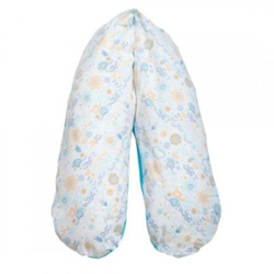 Cojín de lactancia Joyfill 190x40cm Flexofill - Las nubes de color turquesa en oferta