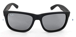 Ray-Ban Justin RB4165 - Gafas de sol Unisex, Negro (Gris 622/6G), 51 mm características
