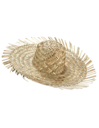 Sombrero hawaiano de paja para adulto características