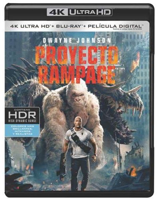Proyecto Rampage - UHD + Blu-Ray