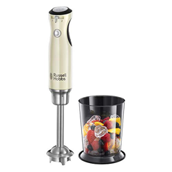 Russell Hobbs 25232-56 Retro Cream Stabmixer Pürierstab Handmixer mit Messbecher en oferta