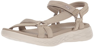 Sandalias plataforma -  Skechers Beige Mujer Textil 15316-nat 2267404