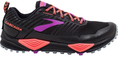 Brooks Cascadia 13 W black/coral/purple