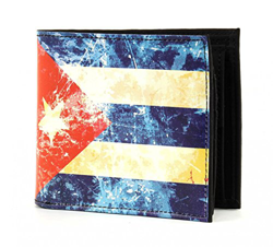 Geldbörse OXMOX Querscheinbörse  - Serie: Havanna Moneybox Flagge blau rot  precio
