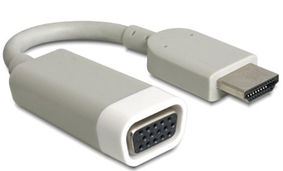 Adaptador HDMI a VGA DELOCK 65469 Blanco