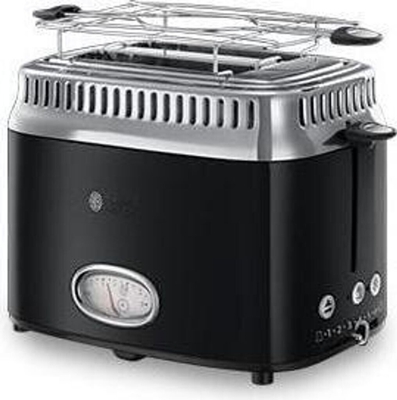 Russell Hobbs 21681-56 Retro Tostador 2 ranuras Función descongelar y recalentar