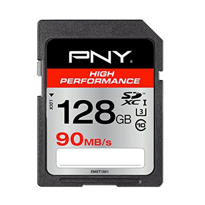 PNY SD128HIGPER90-EF High Performance memory card 128 GB SDXC Class 10 UHS-I