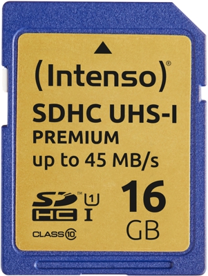 Intenso SDHC 16 GB Clase 10 (3421470)
