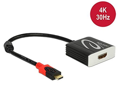 Delock 62999 Adapter USB Type-C Stecker> HDMI Buchse DP Alt Mode 4k 30 Hz