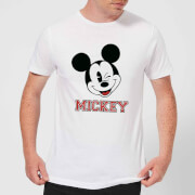 Camiseta Disney Mickey Mouse Guiño - Hombre - Blanco - 5XL - Blanco características