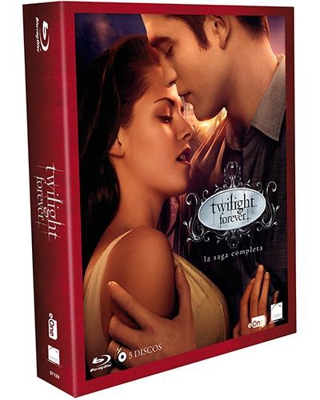 Pack Crepúsculo - Saga Completa - Blu-Ray