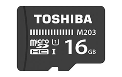 Toshiba High Speed M203 Micro SD 16GB - Tarjeta Memoria en oferta