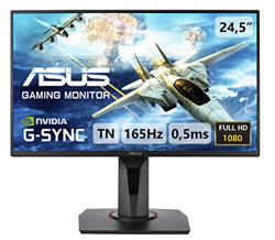 ASUS 90LM0453-B01370 25 L VG258QR| Gaming - 62.23 cm (24.5") FHD (1920x1080) TN características