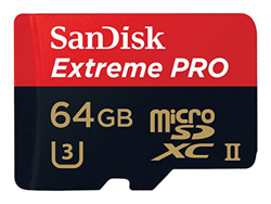 SanDisk 64GB 275MB/s Extreme PRO UHS-II microSDXC Tarjeta de Memorua con Adaptador USB 3.0 - SDSQXPJ-064G precio