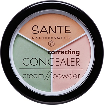 Sante Naturkosmetik - Correcteur de Teint 3 couleurs - Cernes et imperfections -