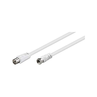 AKFC 150 1.5m cable coaxial 1,5 m F Blanco