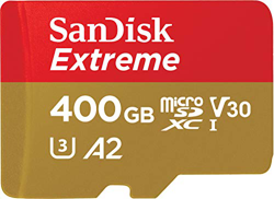 SanDisk Extreme A2 U3 V30 microSDXC 400GB en oferta