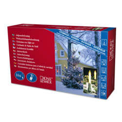 10 Stück Gnosjö Konstsmide WB Weihnachtskette 1128-000 weiß Konstsmide en oferta