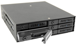 Chieftec CMR-625 backplane 6x 2.5'' SATA - 6x 6.35 cm (2.5") HDD/SSD - 4x SATA precio