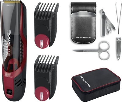 Rowenta Air Force Ultimate TN9310 - Cortapelos con sistema de aspiración de al