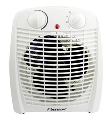 AFH211W calefactor eléctrico Calentador de ventilador Interior Blanco 2000 W, Termoventiladores