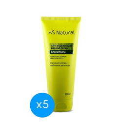 5 XS Natural Crema Antiestrías y Reafirmante características