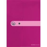 11217122 carpeta A4 Polipropileno (PP) Rosa, Bolsa