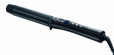 Remington Pearl CI9532 - Rizador de pelo, Pinza de 32 mm, Cerámica con Perla, Punta Fría, Digital, Negro