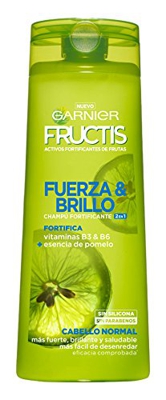 Garnier Fructis Champú por Fuerza y Brillo 2 en 1-360 ml