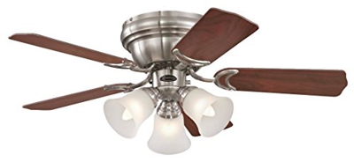 Westinghouse Deckenventilator mit Lampe 'Contempra Trio' Ventilator Holz (A++)