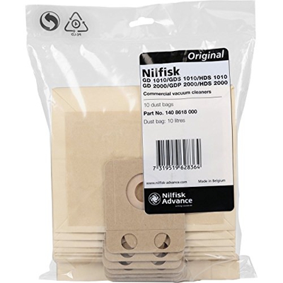 Nilfisk Bolsa filtro Alto 10 uds. (140861)