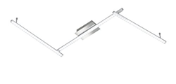 Deckenleuchte chrom LED Warmweiß  características