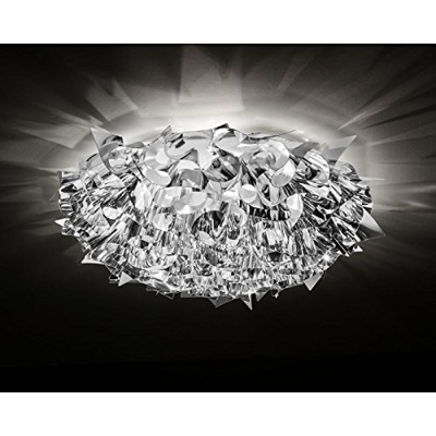 Slamp Veli - lámpara de techo de diseño plateada