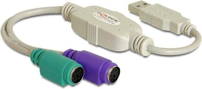 Delock USB 1.1 a PS/2 - Adaptador Cable
