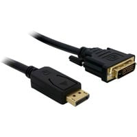Delock 82591 Display Port -> DVI 24+1 Kabel St/St 2m - Cable - Digital/Display/V características
