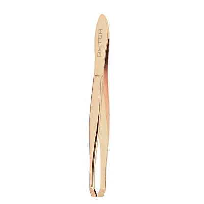 Pinza Depilación Dorada