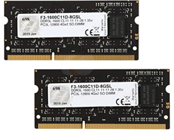 F3-1600C9D-8GSL G.Skill 8GB DDR3-1600 Speichermodul 1600 MHz ~D~ características