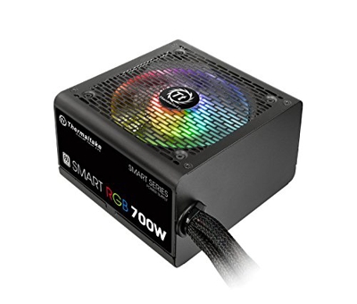 Smart RGB unidad de fuente de alimentación 700 W ATX Negro, Fuente de alimentación de PC