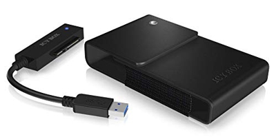 IB-AC6031-U3 2.5" Negro, Caja de unidades