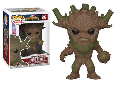 Figura Pop! Vinyl King Groot - Marvel Contest of Champions