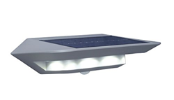 Eco Light Solar lámpara de pared Ghost Solar con Panel Solar, detector de movimiento, Giratorio y orientable, IP44 P 9014 SI en oferta