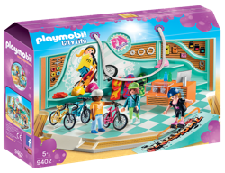 Playmobil 9402 - Tienda de Bicicletas y Skate - NUEVO en oferta