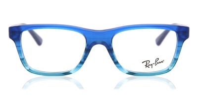 Occhiali da vista Ray Ban JUNIOR RX1536 3731 46-16 Blue Striped Gradient