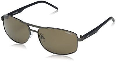 Polaroid PLD 2040/S IG RW2 Gafas de sol, Azul (Dkruth Bluette/Brown Pz), 59 para Hombre