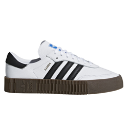 Adidas SAMBAROSE W, Zapatillas de Deporte para Mujer, Blanco (Ftwbla/Negbás/Gum5 000), 38 EU en oferta