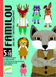 DJECO Juego de cartas Familou, Multicolor en oferta