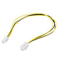 Digitus Cable Alimentación conectores 4 pines M/H