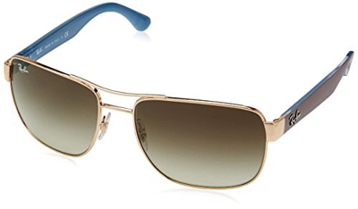 Ray-Ban 0Rb3530 Gafas de sol, Gold, 58 para Hombre