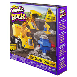 Kinetic Sand - Rock, playset trituradora (Bizak 61921448) características